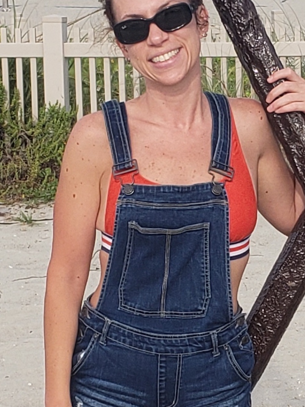 Dark Blue Denim Women’s Jeans Overalls